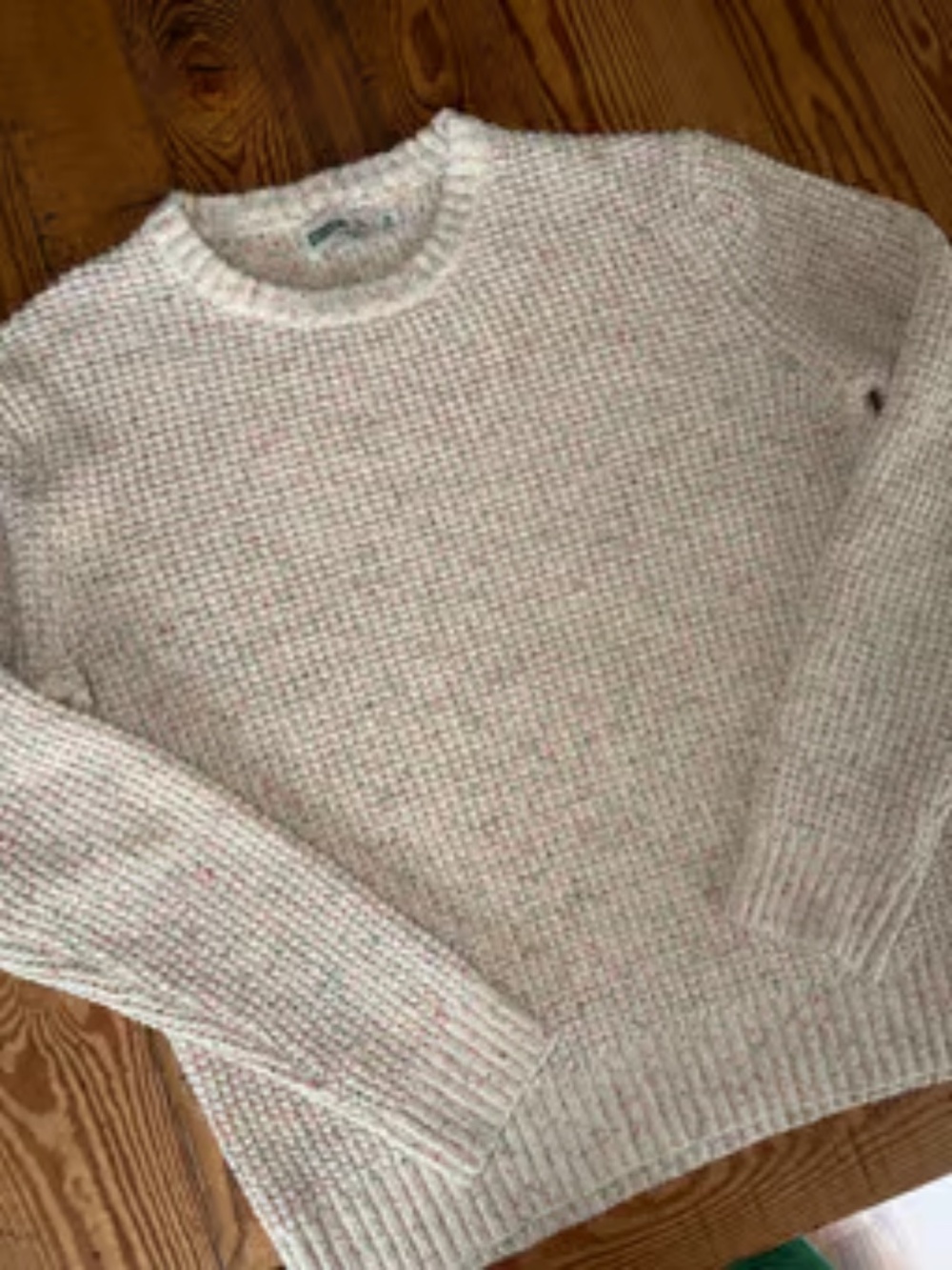 Wellen Men's Recycled Cotton Headlands Crewneck Sweater - Funfetti - MED